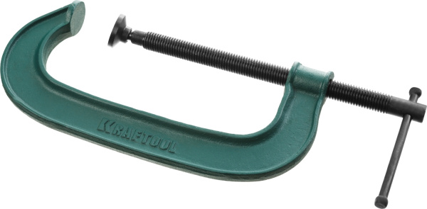 32229-200 Струбцина KRAFTOOL "EXPERT", высокопрочный чугун с шаровидным графитом, 8"/200 мм