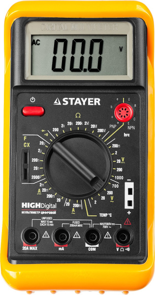 45320-T Мультиметр STAYER "EXPERT" HIGHDigital цифровой