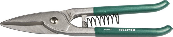 23006-26_z01 KRAFTOOL Ножницы по металлу BERLINER цельнокованые, длинный прямой рез, 260 мм