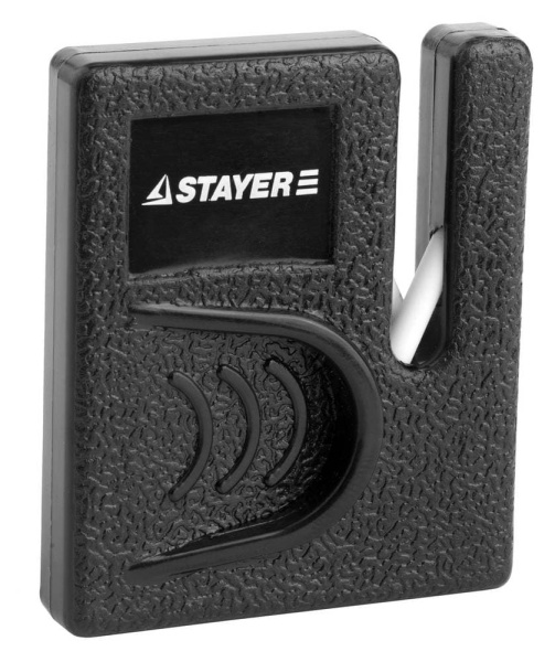 47511 Точилка STAYER "MASTER", для ножей, компактная, керамическая рабочая часть
