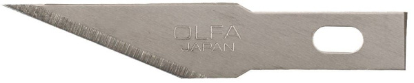 OL-KB4-S/5 Лезвия OLFA перовые для ножа AK-4, 6(8)х40,5х0,5мм, 5шт