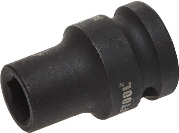 27940-10_z01 Торцовая головка KRAFTOOL "INDUSTRIE QUALITAT"ударная (1/2"), FLANK, Cr-Mo, фосфатированная, 10 мм