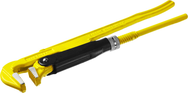 27311-0_z01 STAYER HERCULES-S, №0, ключ трубный, изогнутые губки