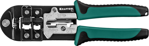 22699 RJ  кримпер универсальный, RJ45, RJ11/RJ12, KRAFTOOL