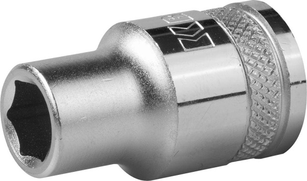 27805-10_z01 Торцовая головка KRAFTOOL "INDUSTRIE QUALITAT", Cr-V, FLANK, хромосатинированная, 1/2", 10 мм
