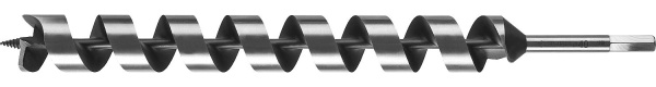 2948-450-40_z02 ЗУБР 40x450/360мм, сверло левиса по дереву, шестигранный хвостовик