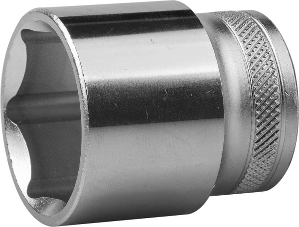 27805-30_z01 Торцовая головка KRAFTOOL "INDUSTRIE QUALITAT", Cr-V, FLANK, хромосатинированная, 1/2", 30 мм