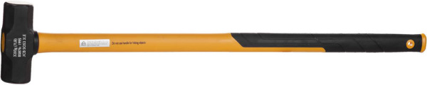 JHM010 Кувалда JCB кованная, двухкомпонентная фиберглассовая рукоятка, 3000г