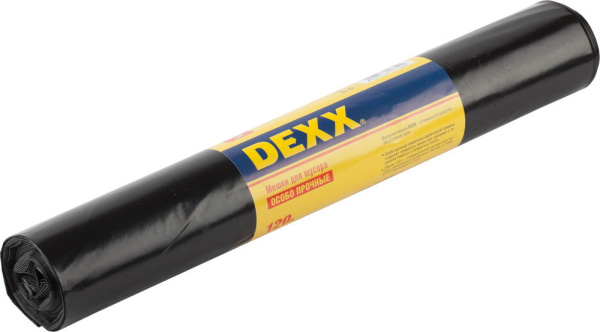 39151-120 Мешки для мусора DEXX, черные, 120л, 10шт