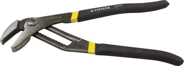 22370_z01 Клещи STAYER "MASTER" HERCULES переставные, хромированное покрытие, быстрый захват, двухкомпонентные ручки, 270мм