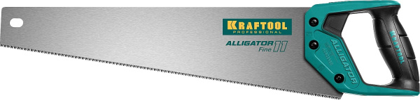 15203-45 Ножовка для точного реза "Alligator 11", 450 мм, 11 TPI 3D зуб, KRAFTOOL