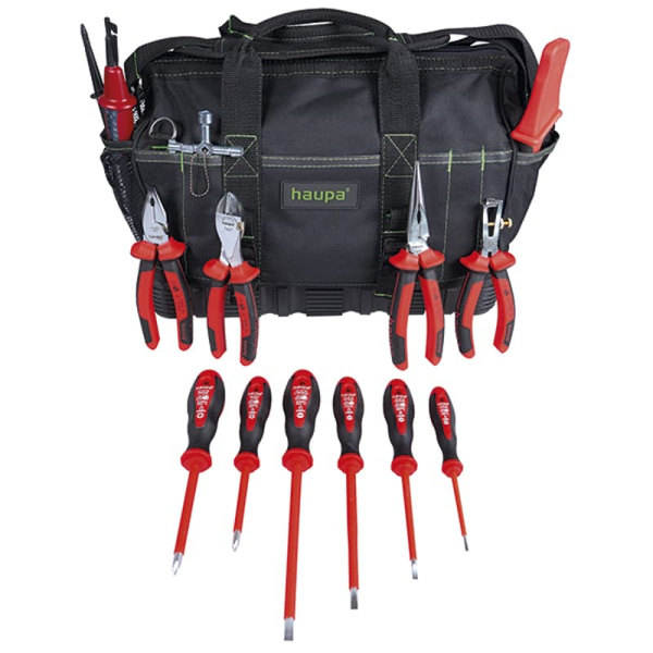 220800 Набор инструментов "ToolBag XL 1000V", 13 предметов (Haupa)