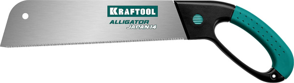 1-15181-30-14 Ножовка по дереву (пила) KRAFTOOL "KATRAN" FINE CUT 300 мм x 0,6 мм, 14 TPI (1,8 мм)