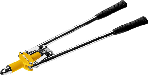 3114_z01 Заклепочник силовой двуручный, STAYER MaxPower "MX-48", для заклёпок 3.2-4.8 мм из алюминия, литой корпус