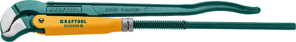 2733-20_z02 KRAFTOOL PANZER-S, №3, ключ трубный, изогнутые губки
