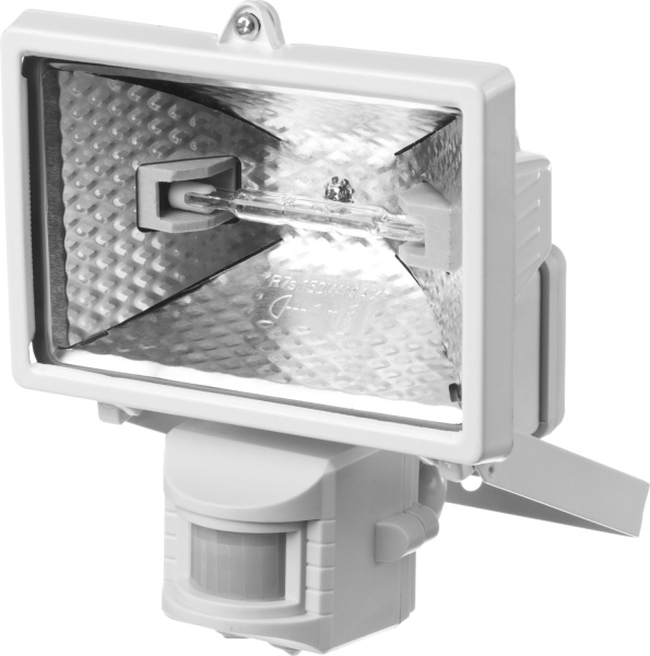 57111-W Прожектор STAYER "MASTER" MAXLight галогенный, с датчиком движения и дугой крепления под установку, белый, 150Вт