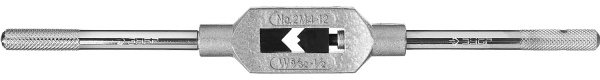 28131-2_z01 Метчикодержатель ЗУБР "МАСТЕР", с регулируемыми вкладышами, №2 М4-М12 L-280мм