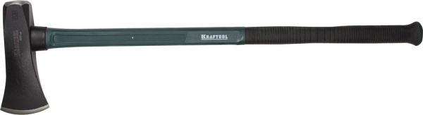 20657-36 Колун KRAFTOOL "EXPERT" тяжелый, с эргономичной двухкомп фиберглассовой рукояткой, ударным обухом, длина 900мм, 3,6кг