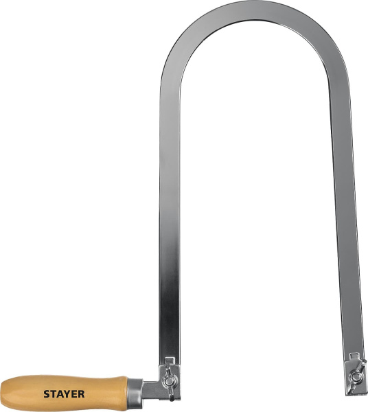1530-25_z02 STAYER COBRA, 130x250 mm, лобзик ручной хромированный