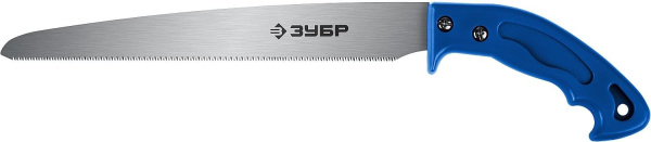 15154-250 Ножовка универсальная (пила) ЗУБР ЯПОНСКАЯ PRO-15 250 мм, 15 TPI, 3D зуб, пиление "на себя" для точных работ по фанере, пластику, ламинату