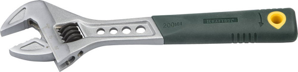 27265-20 Ключ разводной Tiger, 200 / 30 мм, KRAFTOOL