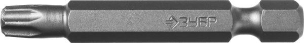 26005-30-50-2 Биты ЗУБР "МАСТЕР", тип хвостовика С 1/4", 50мм, T30, 2шт