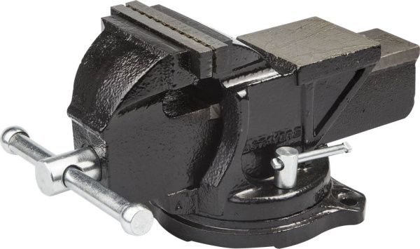 3256-100 Тиски STAYER "MASTER" слесарные поворотные, 95мм