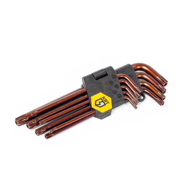 82178 Набор ключей TORX КТ-9s (Т10-Т50) (КВТ)
