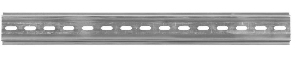 49815 DIN-рейка СВЕТОЗАР, алюминиевая, 300мм