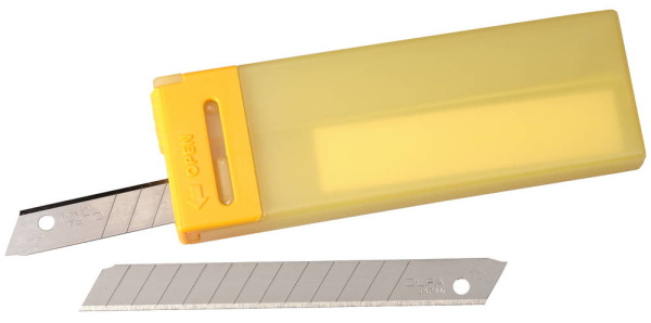 OL-AB-10B Лезвие OLFA сегментированное, 9х80х0,38мм, 10шт
