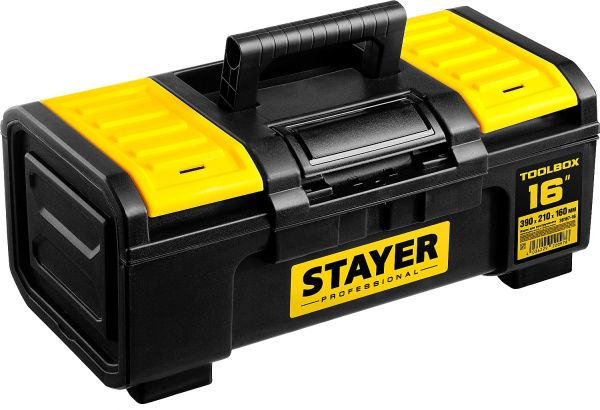 38167-16 Ящик для инструмента "TOOLBOX-16" пластиковый, STAYER Professional