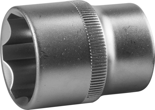 27725-22_z02 Торцовая головка ЗУБР "МАСТЕР" (1/2"), Cr-V, SUPER LOCK, хроматированное покрытие, 22 мм