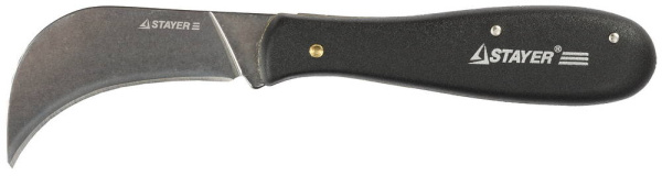 09291 Нож STAYER "PROFI" складной, для листовых материалов, 200мм