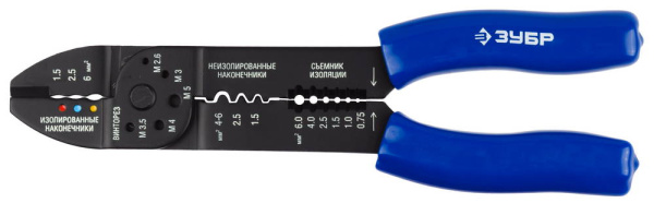 22668-23 Стриппер многофункциональный МT-30, 0.75 - 6 мм2, ЗУБР