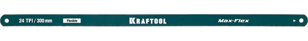 15941-24-S10 Полотно гибкое Max Flex, KRAFTOOL 15941-24-S10, безопасное, с волнообразной разводкой, 24 TPI, 10шт, 300мм