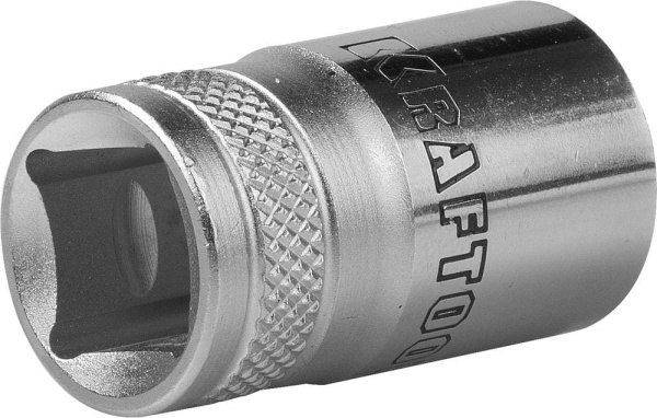27801-15_z01 Торцовая головка KRAFTOOL "INDUSTRIE QUALITAT", Cr-V, SUPER-LOCK, хромосатинированная, 1/2", 15 мм